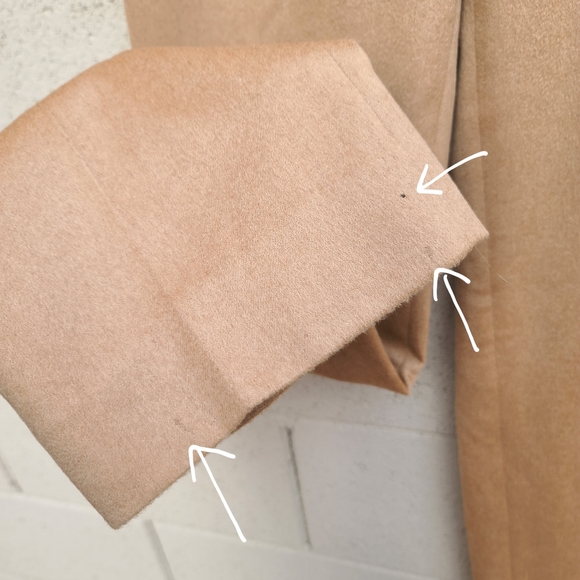 MaxMara | Pescia Camel Hair Straight Leg Trousers Size 10 - Picture 8 of 13